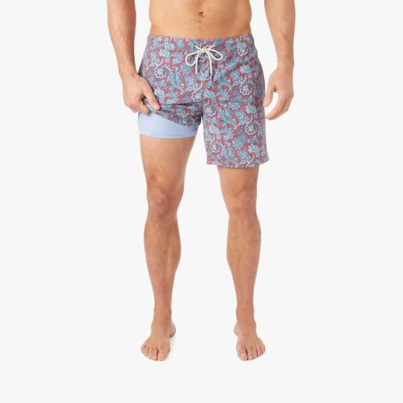 NEW FAIR HARBOR bayberry trunk in red paisley - Picture 2 of 3